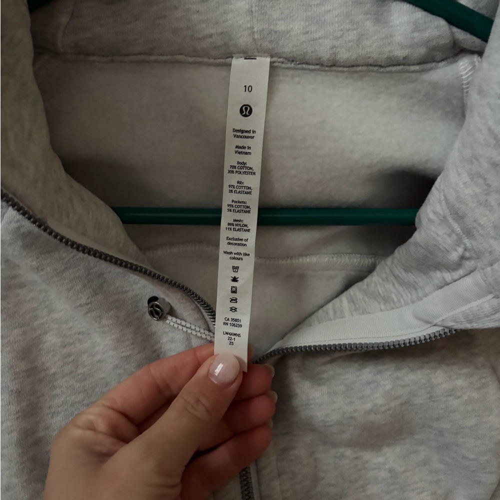 Lululemon Athletica Gray Hoodie